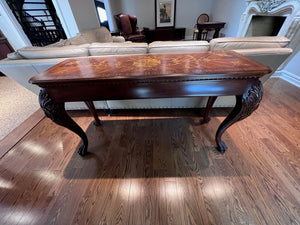 'Maitland-Smith' Ornate Inlaid Console Table