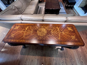 'Maitland-Smith' Ornate Inlaid Console Table