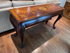 'Maitland-Smith' Ornate Inlaid Console Table