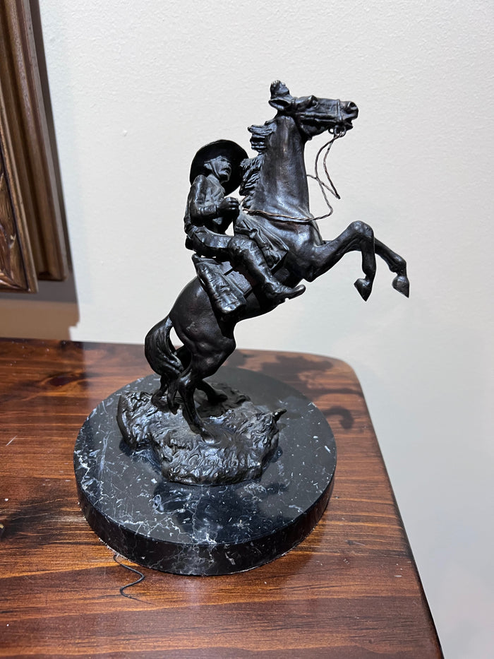 Carl Kauba Bronze Sculpture- 'Bronco Buster'