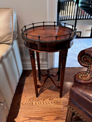 Beautiful Burled Wood Side Table