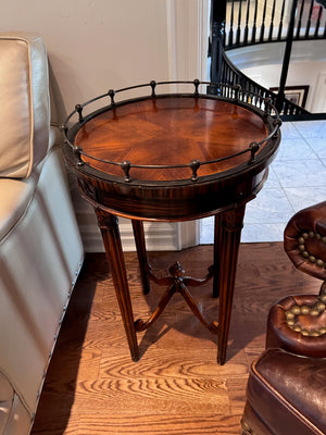 Beautiful Burled Wood Side Table