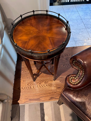 Beautiful Burled Wood Side Table