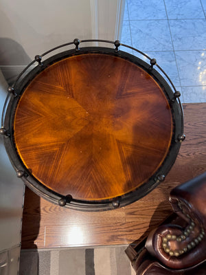 Beautiful Burled Wood Side Table