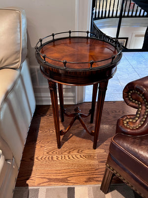 Beautiful Burled Wood Side Table