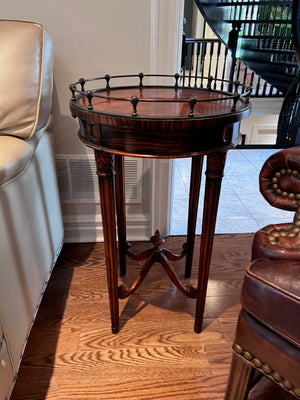 Beautiful Burled Wood Side Table