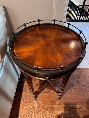 Beautiful Burled Wood Side Table