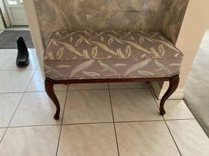 Small Upholstered Bench
