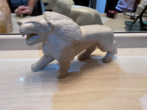 Hand Carved Stone Lion Sculpture from Kenya # 2