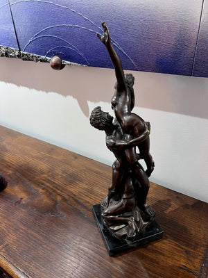 'The Rape of the Sabine Women' Bronze Sculpture by A. Santini