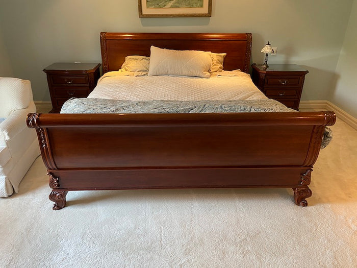Hooker sleigh bed discount