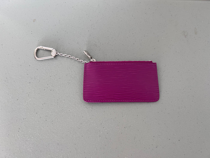 Louis Vuitton Mauve Epi Leather Key Pouch