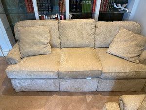 Beige Upholstered Sofa # 2