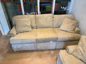 Beige Upholstered Sofa # 2