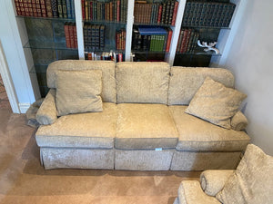 Beige Upholstered Sofa # 2