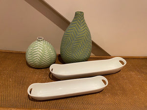 Crate & Barrel Vase/Dish Lot