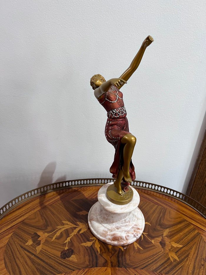 Joe Descomps Bronze Sculpture