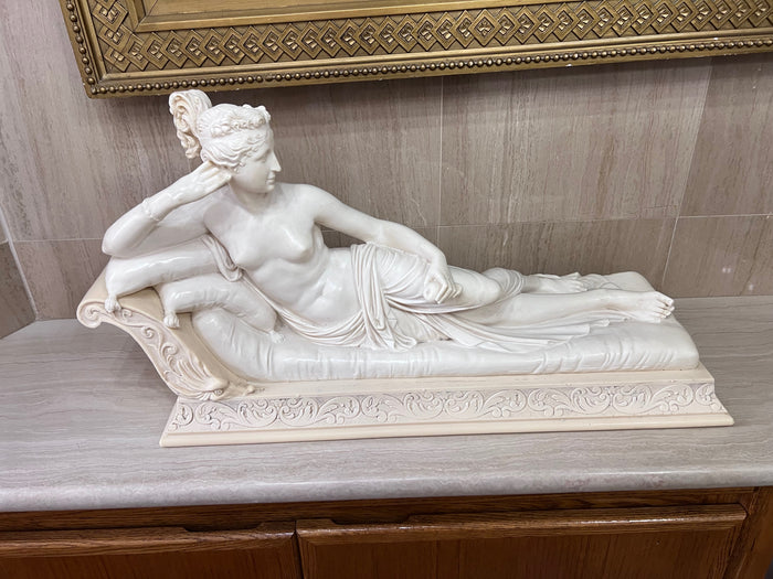 A. SANTINI IVORINE REPLICA OF THE SCULPTURE OF PAULINE BONAPARTE