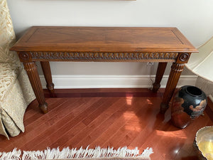 Wood Console Table