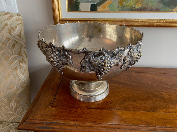 Ornate Silver Plate Bowl