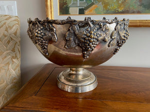 Ornate Silver Plate Bowl