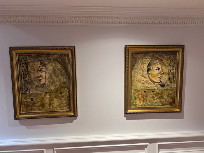 Pair of Egyptian Style Framed Prints