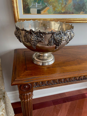 Ornate Silver Plate Bowl
