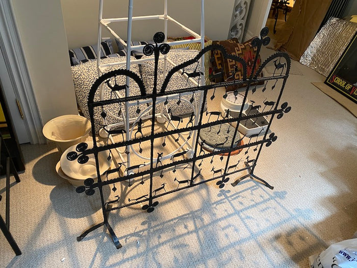 Unique Vintage Metal Screen/Decor