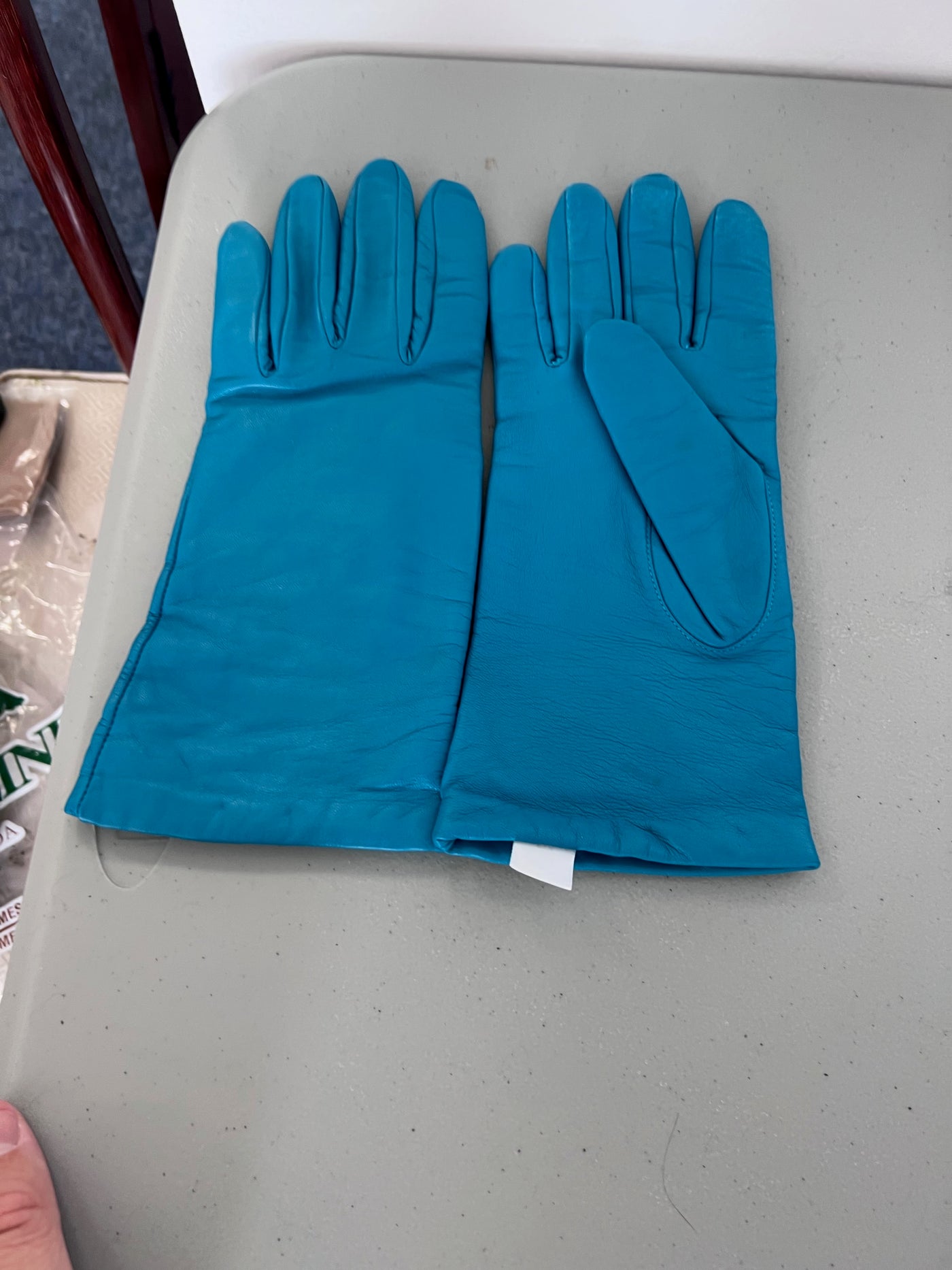 Lands' End Blue Leather Gloves Women's Size XL Sell My Stuff Canada