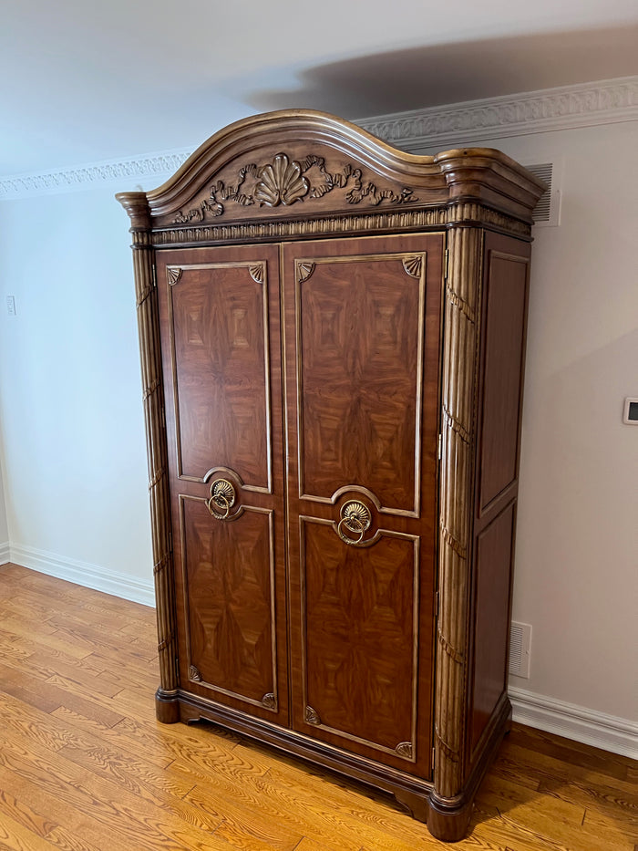 Ferguson Copeland Walnut Veneer Armoire