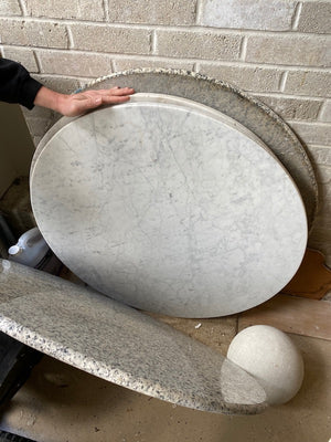Round Marble Slab (*2 Available)