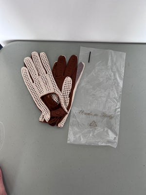 Leather Driving Gloves- Made in Italy