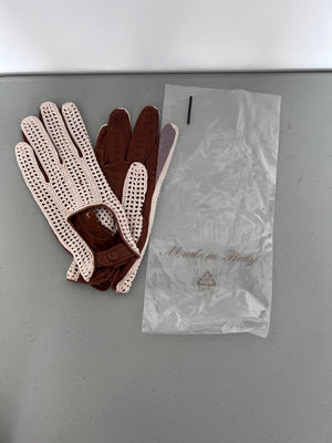 Leather Driving Gloves- Made in Italy