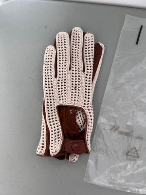 Leather Driving Gloves- Made in Italy