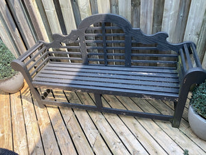 Outdoor Teak Bench