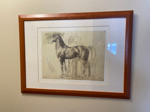 Atelier Horses Print by ED Begas