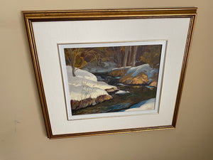 Original Oil on Board by Joachim Gauthier