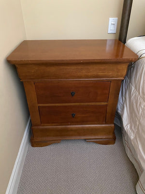 Pair of Wood Night Stands