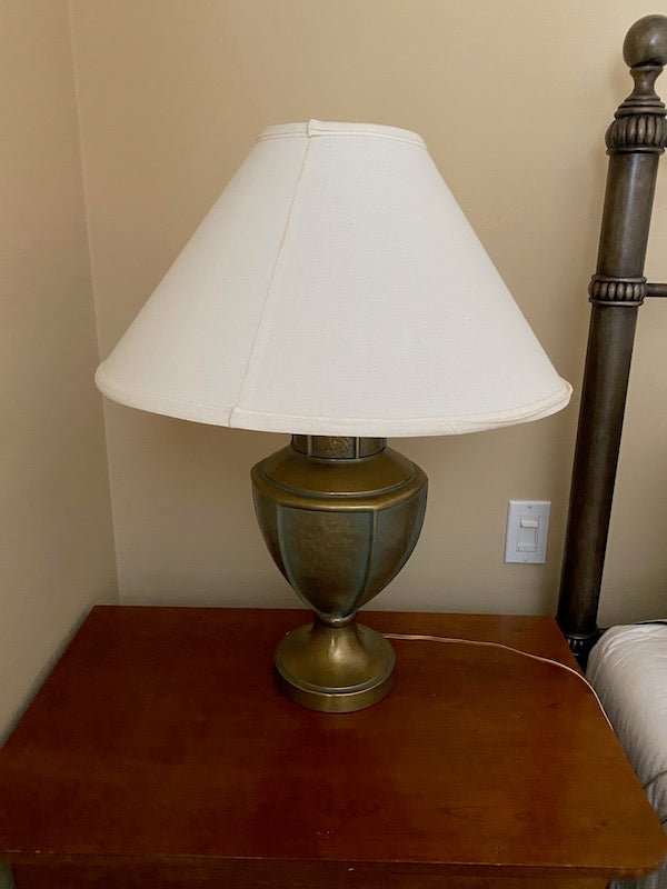 Pair of Brass Table Lamps