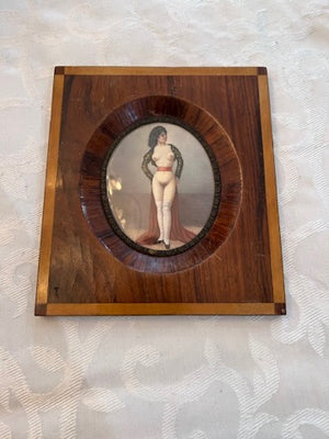 'Ode to Goya' Small Framed Nude Print