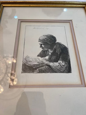 'Ode to Rembrandt' Small Framed Print