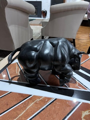 Bronze Bull Sculpture, Numbered 3/6, after Fernando Botero
