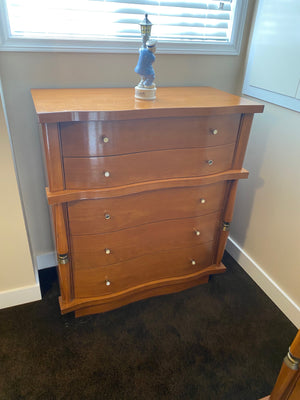 Vintage Dresser Tallboy Dresser