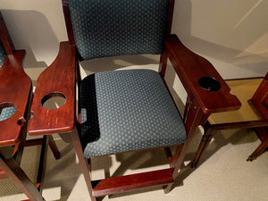 2 'Billiard Bar Stools'- Player's Chairs