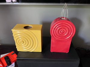 Red & Yellow Porcelain Decorative