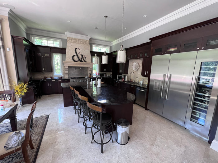 Complete Kitchen, Cupboards, Cabinets and Granite Tops (Including; Thermador Fridge + Gas Range)- *INQUIRE FOR PRICING