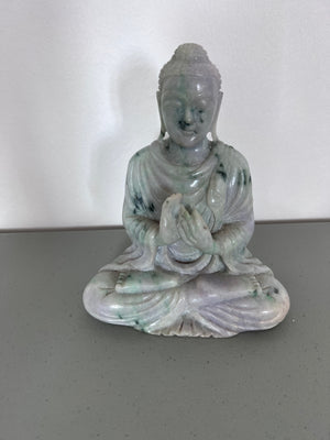 Jadeite Thai Buddha Carving