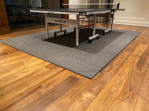 Black & White Patterned Area Rug