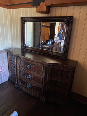 Bernhardt 9 Drawer Dresser with Mirror