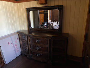 Bernhardt 9 Drawer Dresser with Mirror